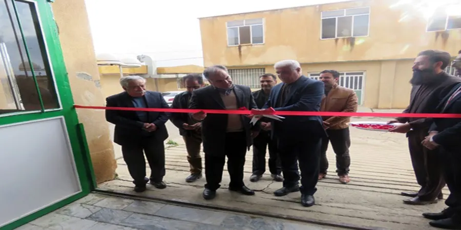 An industrial unit in Borujerd is revived after 10 years of closure in the Year of Production Boom